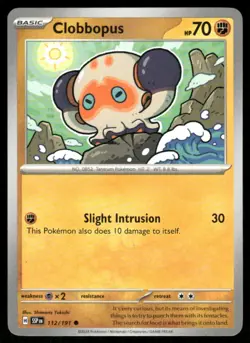 2024 Scarlet & Violet Series - Surging Sparks Clobbopus Common #112 - Image 1