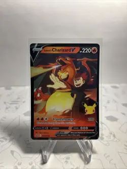 Lance's Charizard V SWSH133 Pokemon SWSH Black Star Promo Near Mint - Image 1