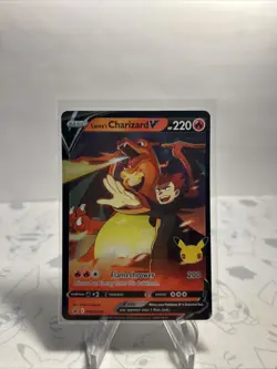 Lance's Charizard V SWSH133 Pokemon SWSH Black Star Promo Near Mint - Image 2
