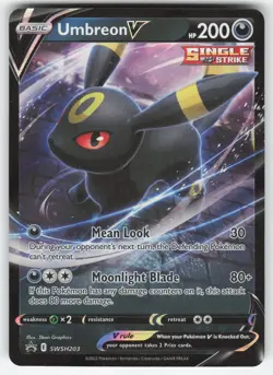 Umbreon V SWSH203 Pokemon TCG Sword & Shield Promo NM - Image 1