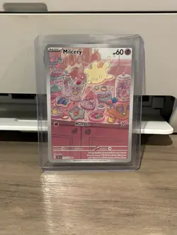 Pokemon TCG Milcery 152/142 Stellar Crown Holo Illustration Rare Mint Condition - Image 1