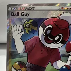 Pokemon TCG Shining Fates Ball Guy 065/072 Full Art Ultra Rare NM One Owner - Image 2