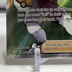 Pokemon TCG Shining Fates Ball Guy 065/072 Full Art Ultra Rare NM One Owner - Image 4