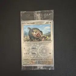 Lechonk Pokemon Center Stamp 155/198 Reverse Holo Sealed Promo - Image 1
