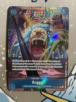 One Piece Buggy OP09-051 Character Rare English 2nd Anniversary Promo - Image 1