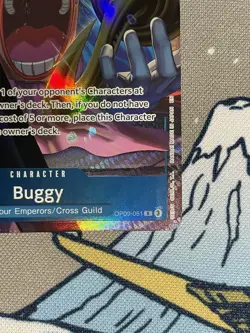 One Piece Buggy OP09-051 Character Rare English 2nd Anniversary Promo - Image 5