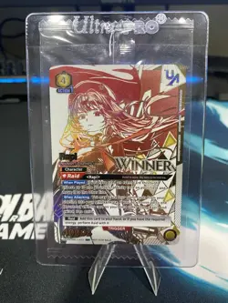 Union Arena Rapi Rare Battle Winner Promo Nikke Goddess Of Victory (Sealed) - Image 2