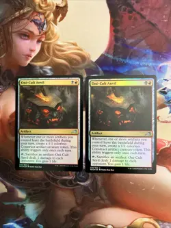 2x Oni-Cult Anvil NEO MTG 230/302 FOIL UNCOMMON M/NM - Image 1