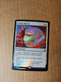 MTG Zendikar Rising Felidar Retreat Foil promo pack M/NM - Image 1