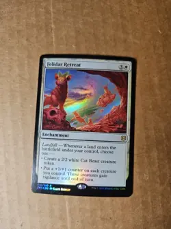 MTG Zendikar Rising Felidar Retreat Foil promo pack M/NM - Image 2