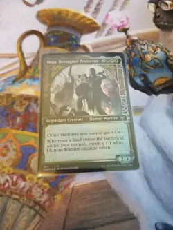 Maja, Bretagard Protector Showcase Foil Kaldheim MTG - Pack Fresh - - Image 1