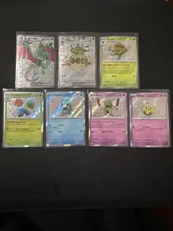 Pokemon Paldean Fates Shiny Lot Of 7 - Image 3