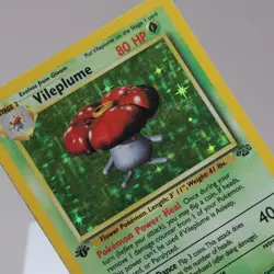 Pokemon TCG - Vileplume 15/64 Jungle Holo Rare 1st Edition WOTC 1999 - PL - Image 1