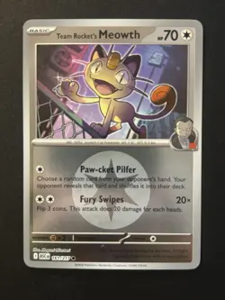 Pokemon Mega Evolutions Ascended Heros Meowth Special Energy Reverse Holo - Image 1