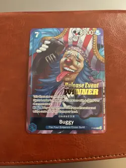 Buggy P-084 Release Event Winner Promo One Piece English NM - Image 1