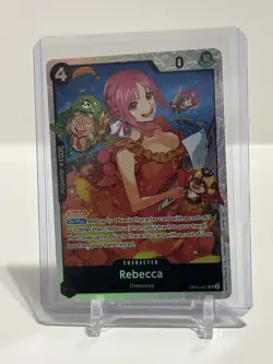 One Piece TCG English OP05-091 Rebecca SR Foil - Image 1