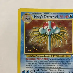 Pokemon TCG Misty's Tentacruel Holo Rare Card 10/132 Gym Heroes - Image 2