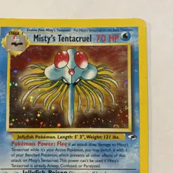 Pokemon TCG Misty's Tentacruel Holo Rare Card 10/132 Gym Heroes - Image 3