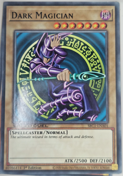 Yugioh SBC1-ENA01 Dark Magician Card Game 1st Ed. TCG CCG - Image 1
