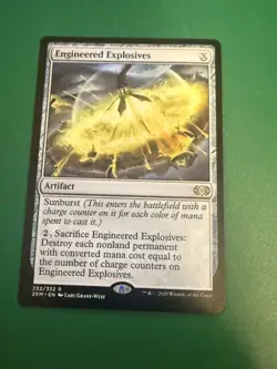 Engineered Explosives Double Masters Rare Artifact Regular English MTG Card - Image 1