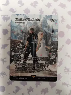 MTG Blessing of the Oracle – Akroma’s Will (Showcase) – Final Fantasy – NM – - Image 1