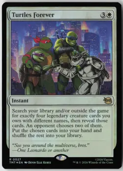 Turtles Forever (27) - Foil - Teenage Mutant Ninja Turtles (TMT) - NM - Image 1