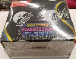 Pokemon 2025 Mega Evolution Phantasmal Flames Booster Box TCG Sealed - Image 1