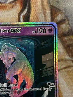 Mewtwo GX 78/73 Pokemon Shining Legends Shiny Holo Secret Rare “Mewtube” - NM 🔥 - Image 2