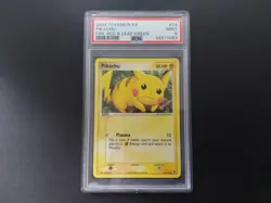 Pokemon - Pikachu Fire Red & Leaf Green 74/112 2004 Pokemon EX PSA 9 - Image 1