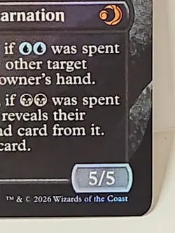 Deceit (Borderless) - NM Foil M : Lorwyn Eclipsed MTG Magic The Gathering - Image 4