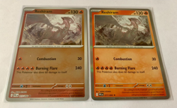 Reshiram 017/94 Holo & Reverse Holo Cards - Phantasmal Flames Set - Pack Fresh - Image 1