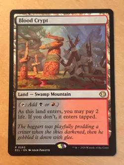 MTG Magic the Gathering Blood Crypt Lorwyn Eclipsed NM - Image 1