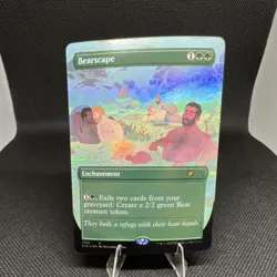 Magic: The Gathering Bearscape Secret Lair Drop Rare Holo Borderless 1008 - Image 1