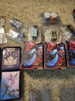 Pokemon TCG Accessories Playmats, Deck Boxes, Dice, Dividers, Coins, Sleeves - Image 4