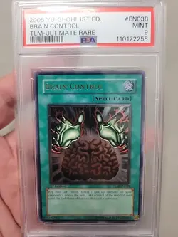 Yu-Gi-Oh! Brain Control Tlm Ultimate 1st Psa 9 Yugioh - Image 1