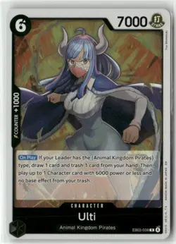 Ulti EB03-039 R Extra Booster: One Piece Heroines Edition Foil NM Foil - Image 1