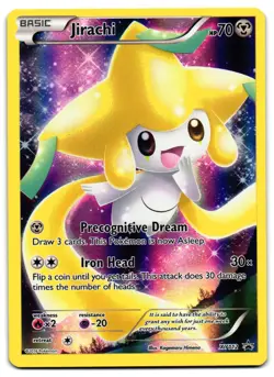 Jirachi XY112 - XY Black Star Promos Promo Pokemon TCG - M/LP Card - Image 1
