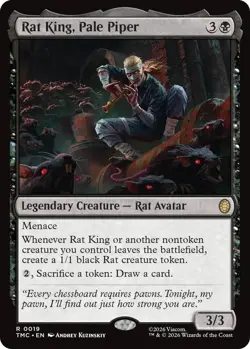 MTG Teenage Mutant Ninja Turtles Commander - Rat King, Pale Piper - Image 1
