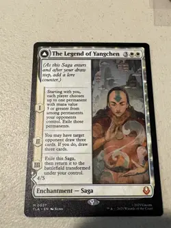 mtg The Legend of Yangchen, Avatar the Last Airbender, unplayed - Image 1