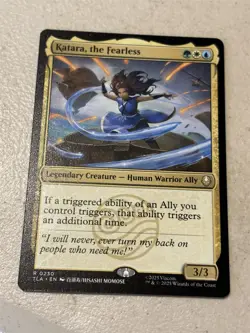 mtg Katara the Fearless, Avatar Last Airbender, unplayed - Image 1