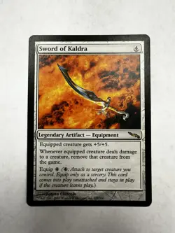 Sword of Kaldra *Mirrodin* MTG Magic the Gathering - Image 1
