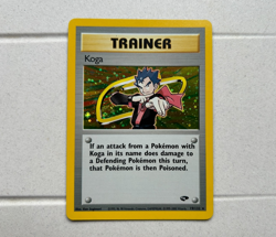 Koga Trainer Holo 19/132 - Pokemon TCG Gym Challenge - LP Condition - WOTC 2000 - Image 1