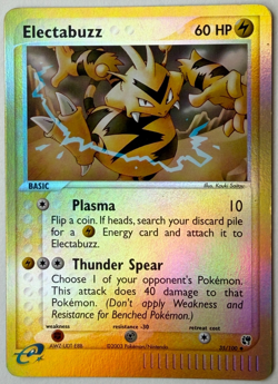 Electabuzz 35/100 Reverse Holo EX Sandstorm 2003 LP Pokemon - Image 1
