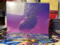 Pokemon Center Sealed Violet Base Exclusive Elite Trainer Box ETB - Image 1