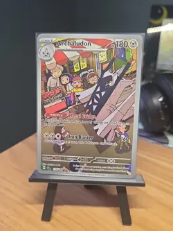 Pokemon TCG Archaludon 155/142 Stellar Crown Illustration Rare Near Mint/Mint - Image 1