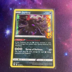 Darkrai 105/189 RARE Holo 2020 Pokemon Trick Or Trade - Image 2