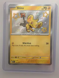 Pokemon Shinx SV: Paldean Fates 135/091 Near Mint NM Holo Rare 135/091 - Image 1