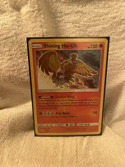 Pokemon Shining Ho-Oh Promo Holo SM70 SM Promo Basic 130 HP English - Image 1