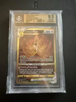2023 Pokemon Arceus VSTAR GG70/GG70 Crown Zenith BGS 9.5 Gem Mint - Image 1