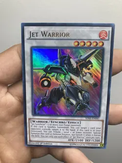Yugioh Jet Warrior SDSE-EN041 Ultra Rare 1st Ed NM - Image 1